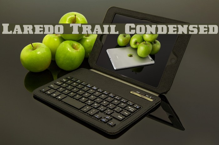 Laredo Trail Condensed Font examples
