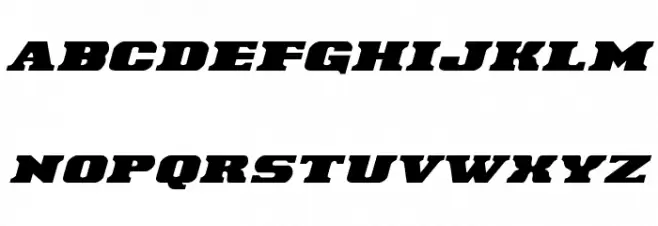 Laredo Trail Expanded Italic Polices MINUSCULES