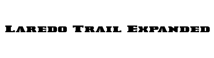 Laredo Trail Expanded  免费字体下载