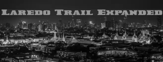 Laredo Trail Expanded Font examples