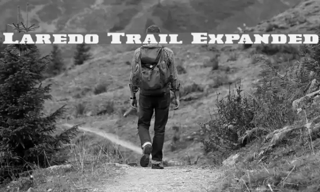 Laredo Trail Expanded Font examples