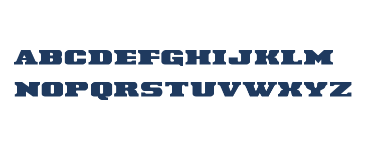 Laredo Trail Expanded Lowercase