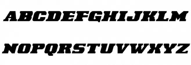 Laredo Trail Italic Italic Schriftart Groß
