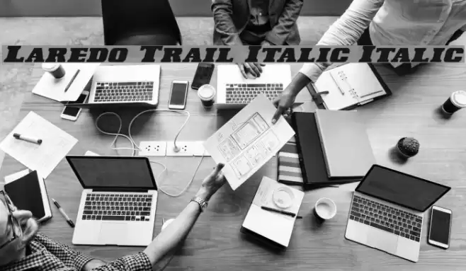 Laredo Trail Italic Italic Font examples