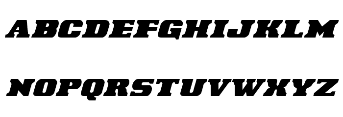 Laredo Trail Italic Italic Font LOWERCASE