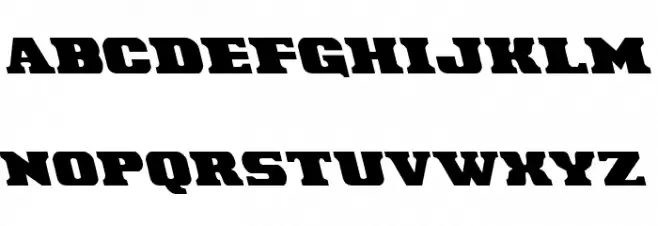 Laredo Trail Leftalic Font Litere mari