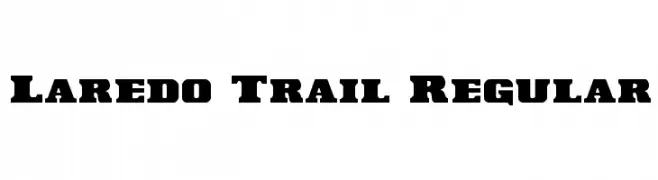 Laredo Trail Regular  Fuentes Gratis Descargar