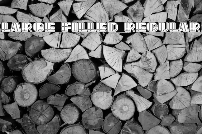 Large Filled Regular Example 1