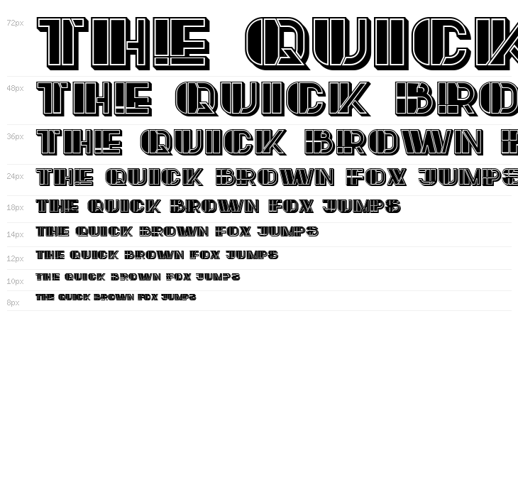 Large Filled Regular Waterfall