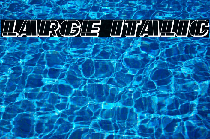 Large Italic Example 1