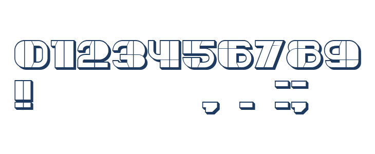 Large Regular Other Characters