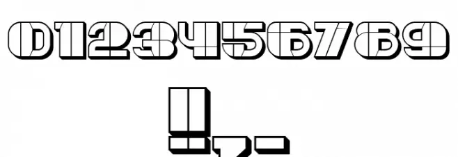 Large Regular Font OTHER CHARS