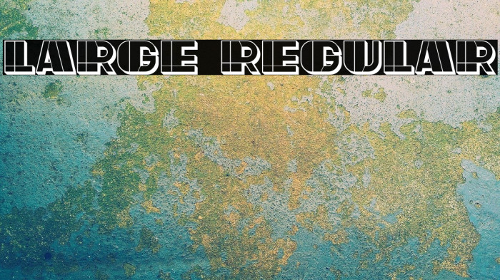 Large Regular Example 1