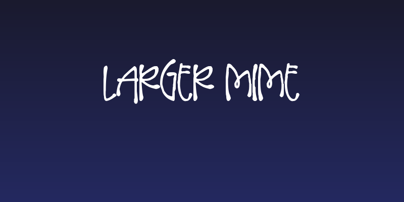 Larger Mime Social Header