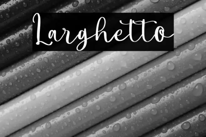 Larghetto Example 1