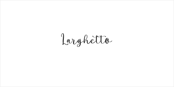 Larghetto Logo