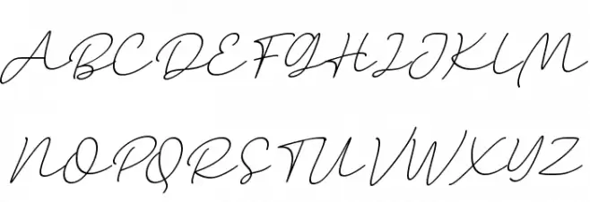 Larianti Font UPPERCASE