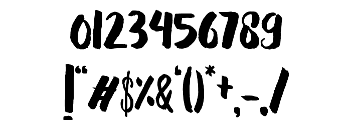 Lariess Font OTHER CHARS