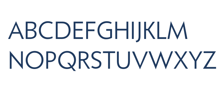 LarimarSansRegular Uppercase