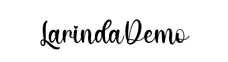 Larinda Demo  Descarca Fonturi Gratis