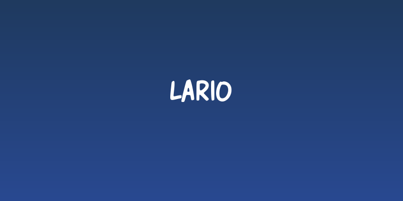 Lario Social Header