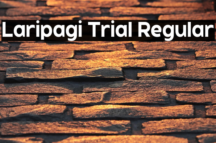 Laripagi Trial Regular Example 1