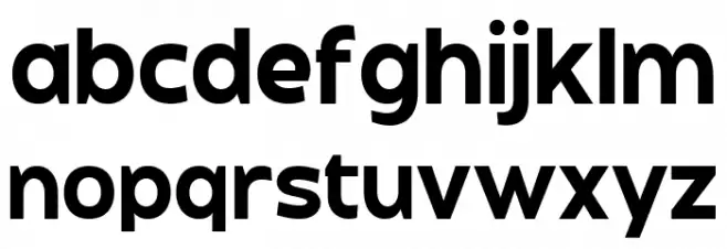 Laripagi Trial Regular Caratteri MINUSCOLO