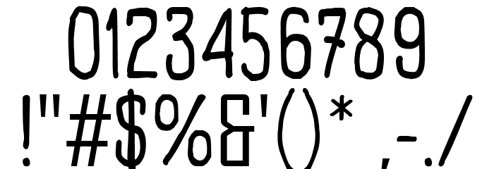 Larispol Handwritten Regular Font OTHER CHARS