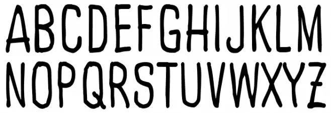 Larispol Handwritten Regular Шрифта ВЕРХНИЙ