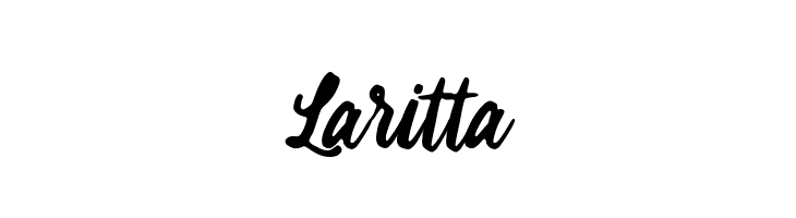 Laritta  font caratteri gratis