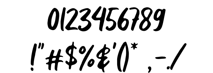 Laritta Font OTHER CHARS