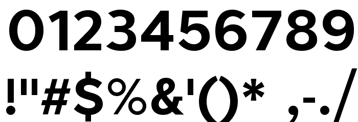 Larke Neue Bold Font OTHER CHARS