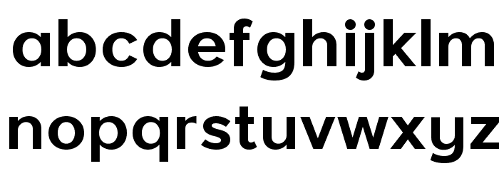 Larke Neue Bold Font LOWERCASE