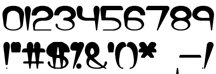 Larkspur BRK Font OTHER CHARS