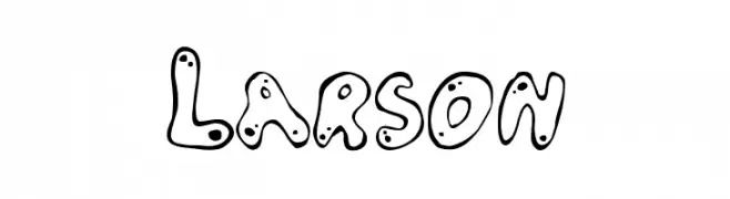 Larson  font caratteri gratis