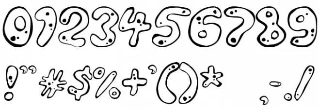 Larson Font OTHER CHARS