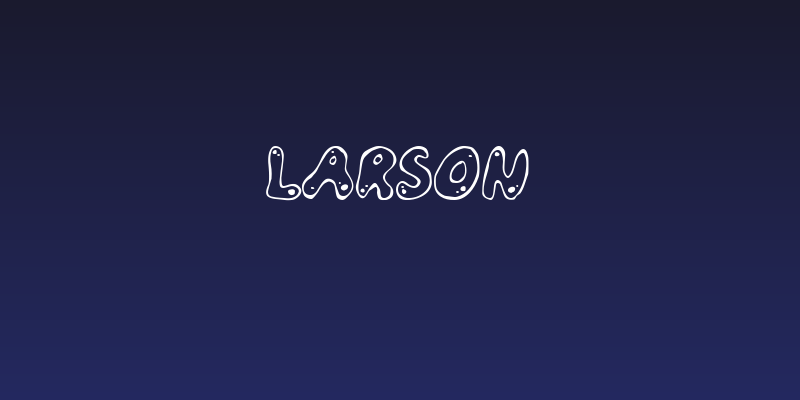 Larson Social Header