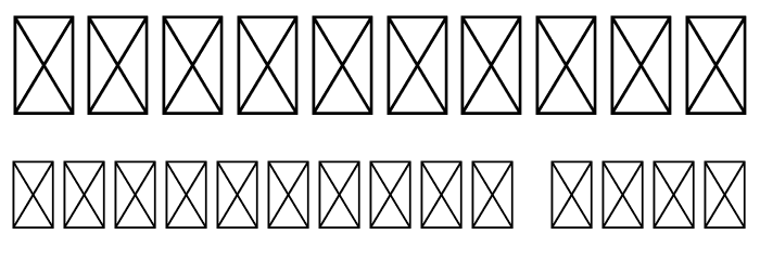 Laryo Font OTHER CHARS