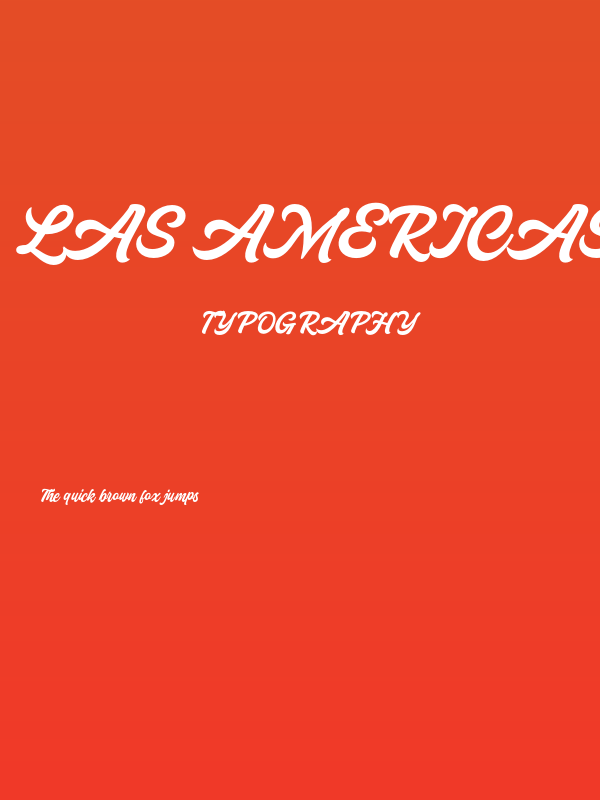 Las Americas PERSONAL USE Regular Poster