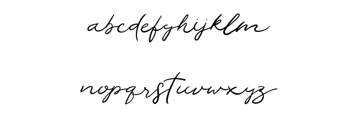 Las Antonio Font LOWERCASE