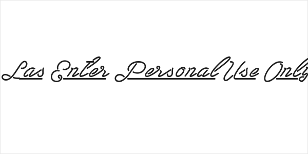 Las Enter Personal Use Only Logo