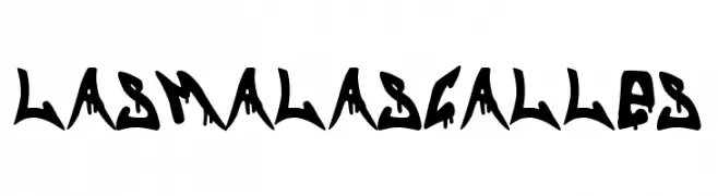 Las Malas Calles  Скачать бесплатные шрифты