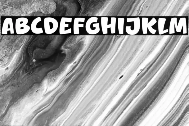 Las Marias Font examples