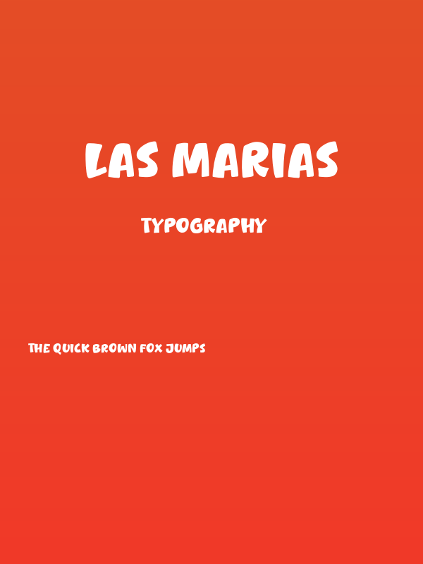 Las Marias Poster