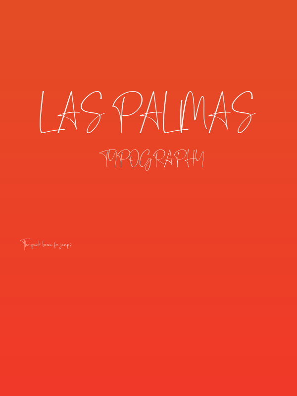 Las Palmas Poster
