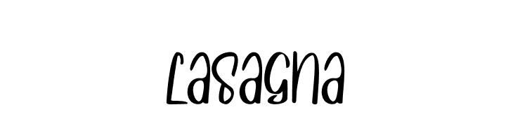 Lasagna  Скачать бесплатные шрифты