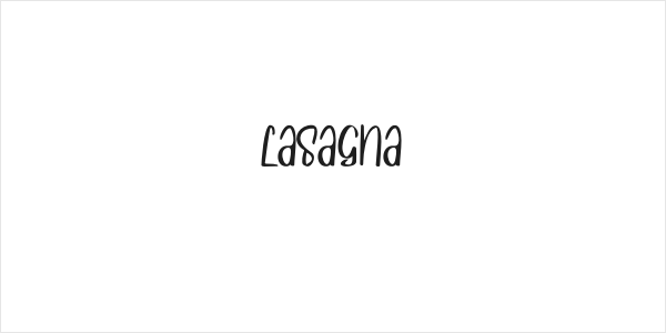 Lasagna Logo