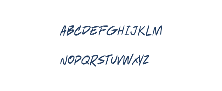 Lasagnio Wiggly Uppercase