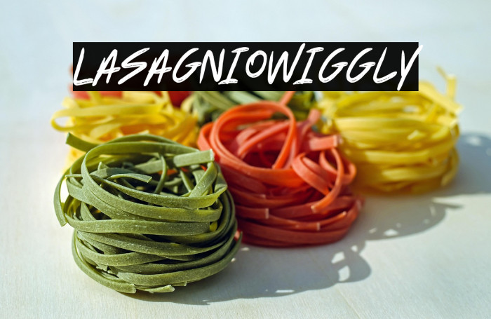 Lasagnio Wiggly Example 2