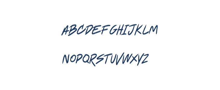 Lasagnio Wiggly Lowercase